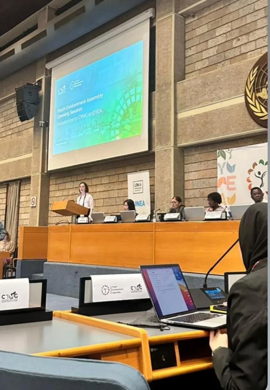 The Grace at the UNEA, Youth Environment Assembly, November 30, 2025. Nairobi, Kenya